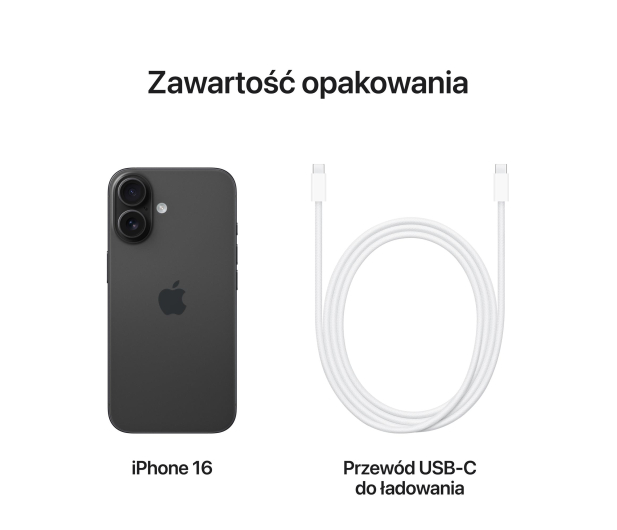 APPLE iPhone 16 128GB Czarny - 1277913 - zdjęcie 9